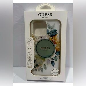 GUESS iPhone 15 Pro Max Phone  Case MagSafe System